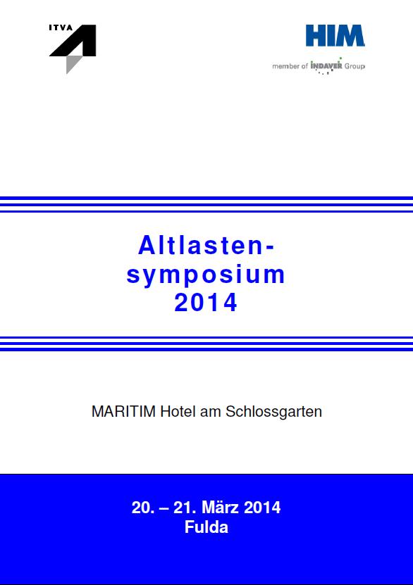 Altlastensymposium 2014 Altlastensymposium 2014